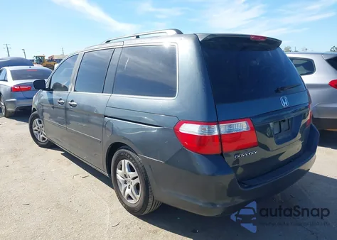 2006 Honda Odyssey Ex-L from USA, damaged, VIN 5FNRL38696B452712